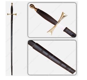 ดาบมาซอนิก ปลอกดาบสีแดง ดาบอัศวินเทมพลาร์ - Product Image 1