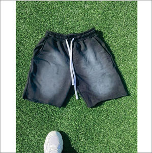 Pantalones Cortos Deportivos de Algodón con Logotipo Personalizado, Pantalones Cortos de Baloncesto para Hombre, Pantalones Cortos Deportivos con Cordón para Correr - Product Image 6