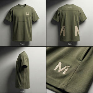 MALUZA INDUSTRIES Tenue de football moderne, respirante, grande taille, protection UV, vêtements de sport tendance - Product Image 6