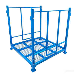 Estantería Metálica Galvanizada Portátil para Almacenamiento, Desmontable y Apilable con Postes Extraíbles - Product Image 1