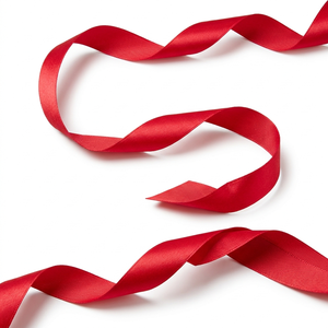 25mm <b>Red</b> Single Face Satin <b>Ribbon</b> Wholesale Polyester 1 Inch for Wedding Decor Hair Bows Fashion Styling and Gift Packaging - Product Image 3