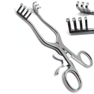 Retractores Quirúrgicos de Acero Inoxidable para Suministros Médicos, Extremos de Precisión, Mango Equilibrado, Fácil Operación, Reutilizables, Ligeros - Product Image 1