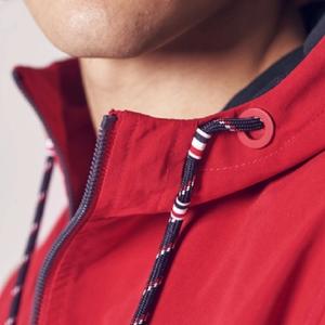 Veste à capuche de couleur unie pour hommes, grande taille, avec col en tricot plat, manteau d'hiver décontracté pour adolescents, vêtements d'extérieur chauds et à la mode - Product Image 3