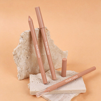 Lápiz Delineador de Ojos en Crema/Gel OEM, Tono Nude, Punta Irrompible, Contorno Natural, Maquillaje de Ojos Resistente al Agua, Cosméticos de Marca Privada