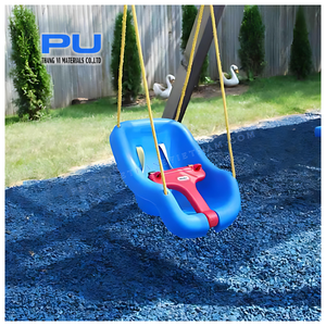 EPDM tái chế hạt cao su an toàn đầy màu sắc chống trượt bề mặt bảo vệ cao su hạt sân chơi - Product Image 4