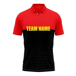 Nuevo Diseño de Camiseta Deportiva de Cricket al por Mayor, Polo de Alta Calidad, Personalizable, Transpirable y Ligero de Poliéster para Equipos de Cricket - Product Image 2