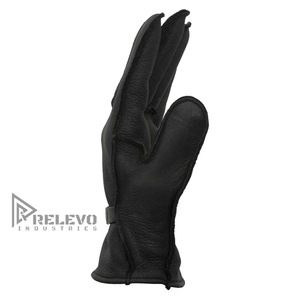 Guantes de Cuero Genuino de Alta Calidad, Unisex, Suaves, Cómodos, Transpirables, con Logotipo Personalizado Disponible en la Parte Delantera y Trasera para Cierre Completo - Product Image 4