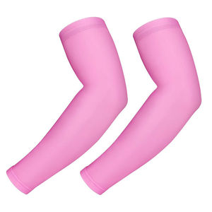 Manchons de bras personnalisés pour l'entraînement, en tissu extensible respirant et à séchage rapide, pour la course à pied, le cyclisme, le fitness et les activités sportives - Product Image 1
