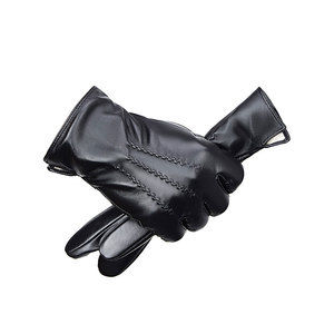 Soft Leather Full Finger Winter Outdoor Keeping <b>Warm</b> Breathable Customizable Leather <b>Gloves</b> with Your Own Design - Product Image 1