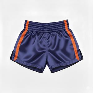 Shorts de Muay Thai haute performance en tissu anti-transpiration – Commandes en gros – Meilleurs shorts de Muay Thai en satin - Product Image 3