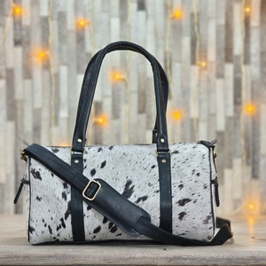 New Arrival Vintage 100% Real Cowhide Leather Fashion Low Price Handmade Personalized Custom Logo Durable Duffle Travel <b>Bag</b> - Product Image 1