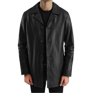 Manteaux Trench Classiques pour Hommes en Noir Jais, Élégants, Durables, Confortables et Doux, Parfaits pour un Usage Quotidien Décontracté - Product Image 1