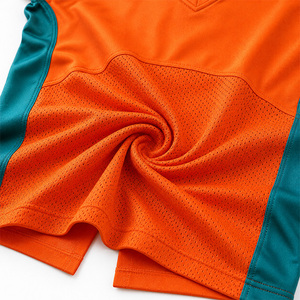 Camiseta de Fútbol Americano Nueva al por Mayor, Transpirable, de Secado Rápido, Protección UV, Tallas Grandes, Logotipo Personalizado, Impresión por Sublimación 100% - Product Image 3
