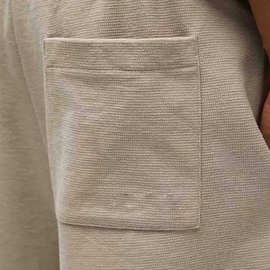 Wholesale Men's Summer Casual 2-Piece Breathable Eco-Friendly 100% Bamboo Fiber T-Shirt and Shorts <b>Set</b> High Quality Twin <b>Set</b> - Product Image 6