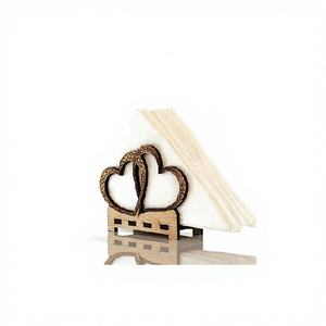 B.S. Porta Servilletas de Madera Estilo Americano Clásico, Elegante y Moderno, de la Mejor Calidad, Hecho a Mano - Product Image 3