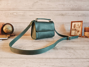Personalized Handmade Leather Crossbody Bag <b>Small</b> <b>Purse</b> Cute Shoulder Handbag for Women Stylish Cross Body Gift for Her - Product Image 3