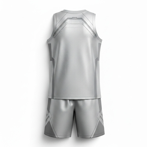 Ensemble de maillots de basket-ball à prix avantageux, impression par sublimation complète, livraison rapide, kit d'entraînement de basket-ball pour hommes en été - Product Image 2