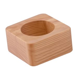 Porte-œufs en bois, plateau à œufs en bois rustique pour la cuisine, lapin naturel - Product Image 3