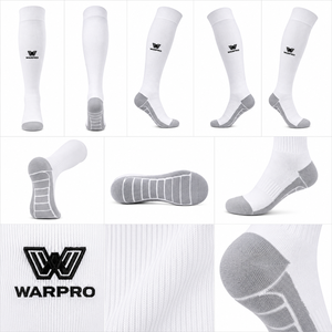 ถุงเท้ายาวถึงเข่า WARPRO INDUSTRY ป้องกันการลื่นไถล ผลิตจากไนลอน/คอตตอน แห้งเร็ว เป็นมิตรกับสิ่งแวดล้อม เหมาะสำหรับเล่นฟุตบอล ขี่ม้า ใช้ได้ทั้งชายและหญิง - Product Image 6