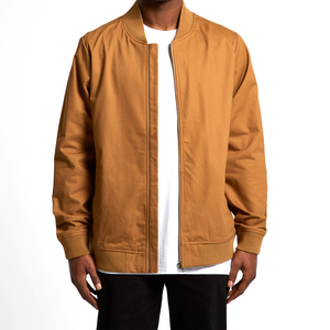 Factory Sale Custom Made Wholesale Price <b>Canvas</b> Breathable Eco-Friendly Quick Dry Front Baseball Style Hip Hop Men's Bomber - Product Image 1