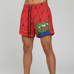 Shorts de basket-ball en mesh personnalisés, écologiques, respirants et à séchage rapide IOTA SPORTS - Product Image 4