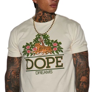 T-shirt homme col rond 100% coton haute qualité, personnalisable avec logos par transfert thermique, t-shirts décontractés pour homme - Product Image 1