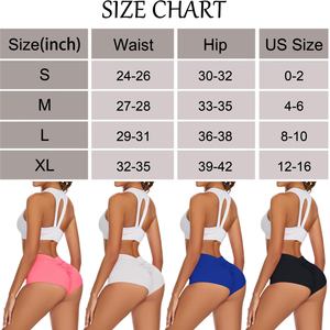 Shorts Deportivos de Cintura Alta para Mujer, Shorts de Gimnasio con Efecto Scrunch, Ropa Deportiva sin Costuras Personalizada, Fabricante OEM - Product Image 4