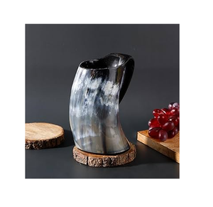 Taza de Cerveza de Lujo de Cuerno de Búfalo para Fiestas, Restaurantes, Días Festivos y Regalos para Amantes, Artesanía, ¡Gran Venta! - Product Image 6