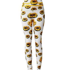 Mid Waist Full Length Breathable Polyester/Nylon Stretch Knitted Women's Leggings All Seasons Casual Style - Product Image 6