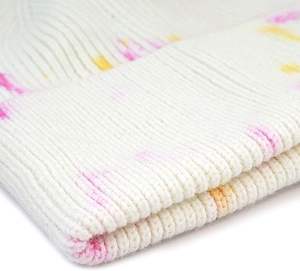 Bonnets en coton et laine tie-dye personnalisés pour l'hiver, vente en gros, best-sellers, chapeaux tricotés - Product Image 2