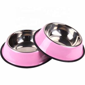 KING INTERNATIONAL bol en acier inoxydable pour animaux de compagnie bol de nourriture pour chien bol en acier inoxydable pour mangeoire pour animaux de compagnie de petite et grande taille - Product Image 1