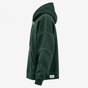 Sudadera con Capucha Casual Unisex Active Squad, Corte Regular, Cuello Redondo, Cierre de Cremallera, Franela Transpirable e Impermeable, Bolsillo Frontal, Ropa de Invierno Económica - Product Image 3