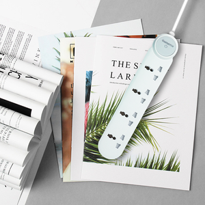 Cable de Extensión de 2m y 10A con 4 Tomas de Corriente, Conexión a Tierra Estándar, Interruptores y Enchufes Modulares para Oficina, Gran Venta - Product Image 5