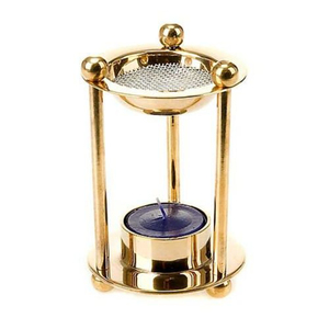 Nuevo Quemador de Incienso de Latón Dorado para Uso Religioso, Meditación en Casa, Quemador de Bakhoor, Porta Incienso para Todas las Estaciones - Product Image 2
