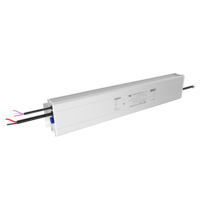 Driver LED 800W à haute efficacité et PF, tension d'entrée 120-277 Vca, personnalisable OEM ODM, boîtier en aluminium, sortie unique