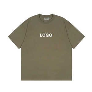 T-shirt pour homme avec logo personnalisé en gros, surdimensionné, respirant, de qualité supérieure, décontracté, col rond, manches courtes - Product Image 6