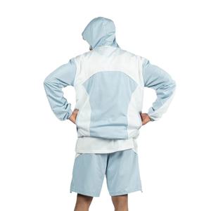 Conjunto Deportivo de Gimnasio al por Mayor: Chaqueta con Cremallera y Pantalones de Ajuste Regular, Estampado Personalizado, Cortavientos, Ropa Deportiva Ecológica de 2 Piezas - Product Image 2