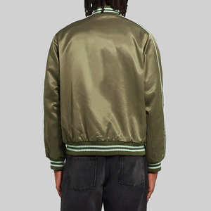 Veste bomber en satin de haute qualité pour homme, style streetwear, vêtements d'hiver, dernier design tendance, veste en satin - Product Image 2