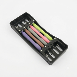 Kit de Instrumentos para Rellenos Dentales de Composite, 5 Piezas, Mango de Silicona, Manual, Clase I, Certificado CE - Product Image 1