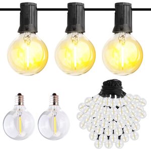 Guirlande lumineuse LED extérieure en forme de globe, options 25FT/50FT, 25 ampoules pour lampes décoratives de jardin et de terrasse - Product Image 4