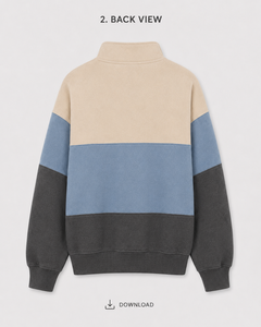 Nueva Sudadera con Capucha Oversize para Mujer, Estampada en Poliéster/Algodón Ecológico, Color Sólido en la Parte Delantera, Estilo Urbano, Otoño - Product Image 6
