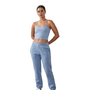 Pantalon de jogging pour femme, coupe slim, taille élastique, en molleton de coton confortable et épais – Collection Hiver – Grande Vente - Product Image 5