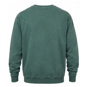 Sudadera básica de cuello redondo para hombre, manga larga, informal, de algodón y felpa, con impresión de logotipo personalizado, venta al por mayor. - Product Image 6
