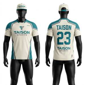 เสื้อฟลอร์บอลชาย โพลีเอสเตอร์ตาข่าย 180 GSM ระบายเหงื่อได้ดี พิมพ์ลายแบบซับลิเมชั่น สีส้ม เบจ ดำ พิมพ์โลโก้แบบซิลิโคนตามสั่ง - Product Image 2