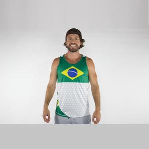 เสื้อกล้ามพิมพ์ลายซับลิเมชันสำหรับผู้ชายและผู้หญิงเสื้อกล้าม100% ผ้าโพลีเอสเตอร์แห้งเร็วใส่ออกกำลังกายเล่นกีฬาเข้ายิม - Product Image 5