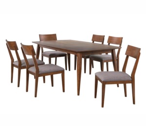 Modern Luxury Solid Wood Carved Commercial Dining <b>Table</b> 6 <b>Chairs</b> Restaurant Furniture <b>Foldable</b> Durable Eco-Friendly - Product Image 3