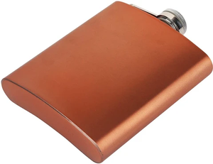 Botella de Cobre Puro de Alta Calidad para Whisky, 207 ml, Acabado Espejo, Diseño Personalizado, Tamaño Estándar para Fiestas - Product Image 5