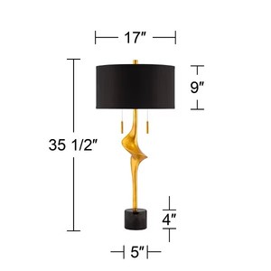 Modern Luxury <b>Table</b> Lamp Abstract Gold Designer Decorative <b>Bedside</b> Lamp home decor Manufacturer India <b>bedside</b> <b>table</b> lamp - Product Image 3