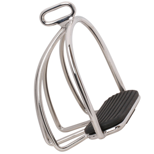 Étriers d'équitation en acier inoxydable à 4 barres pour l'entraînement équestre avec logo personnalisé, étriers de sécurité robustes pour chevaux - Product Image 4