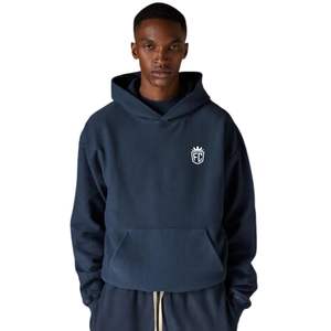 Sweat à capuche côtelé épais délavé bleu marine, pull à manches longues en coton doux tricoté, style décontracté pour homme, coupe confortable, qualité supérieure - Product Image 6